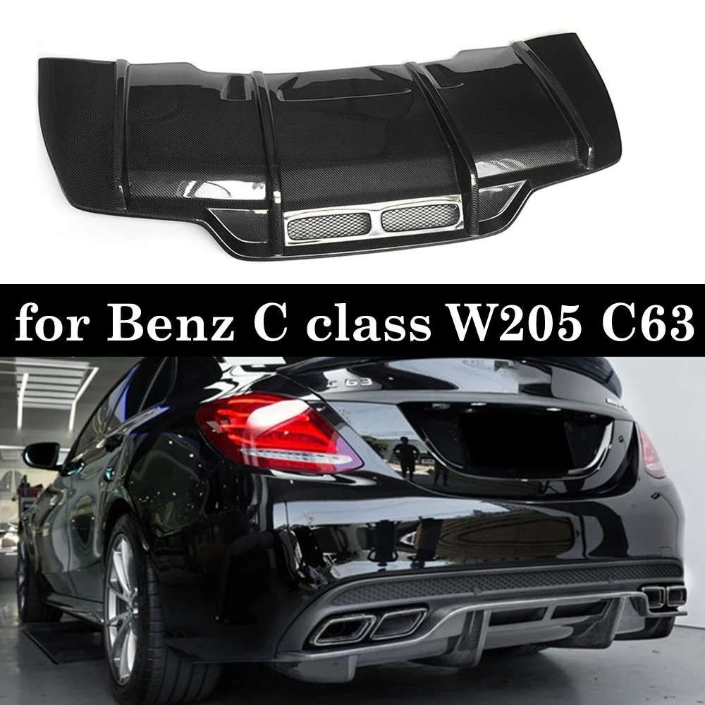 Диффузор из углеродного волокна PSM для Mercedes benz C Class W205 C63 2 дверный и 4 спортивная