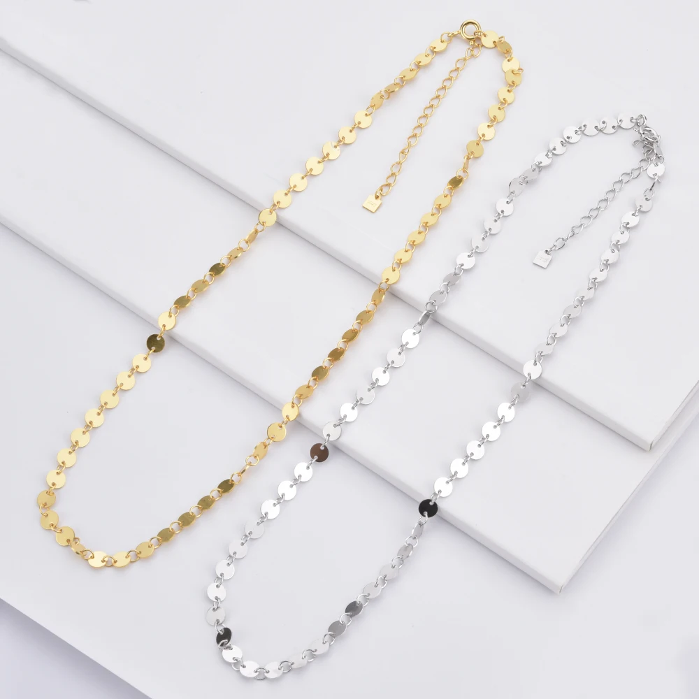 Цепочка-чокер женская из серебра 925 пробы 4 мм | Украшения и аксессуары