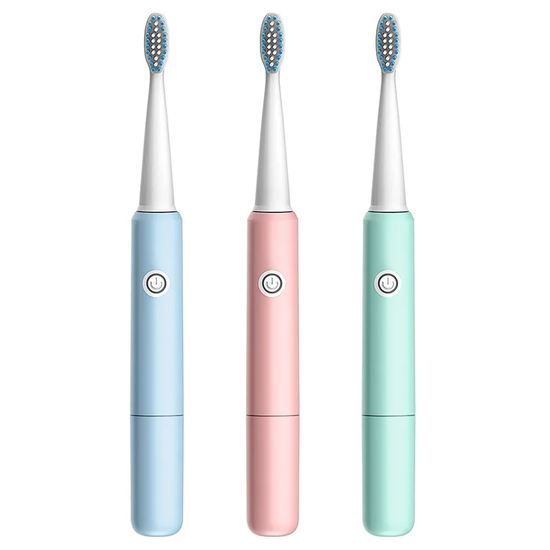 

Sonic Electric Toothbrush Men And Women Adult Household Non-Rechargeable Soft Bristle Fully Automatic Waterproof Couples Sonic T