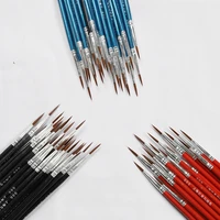 40pcsset wholesale art supplies hand painted thin hook line pen drawing art pen paint brush nylon brush acrylic painting pen