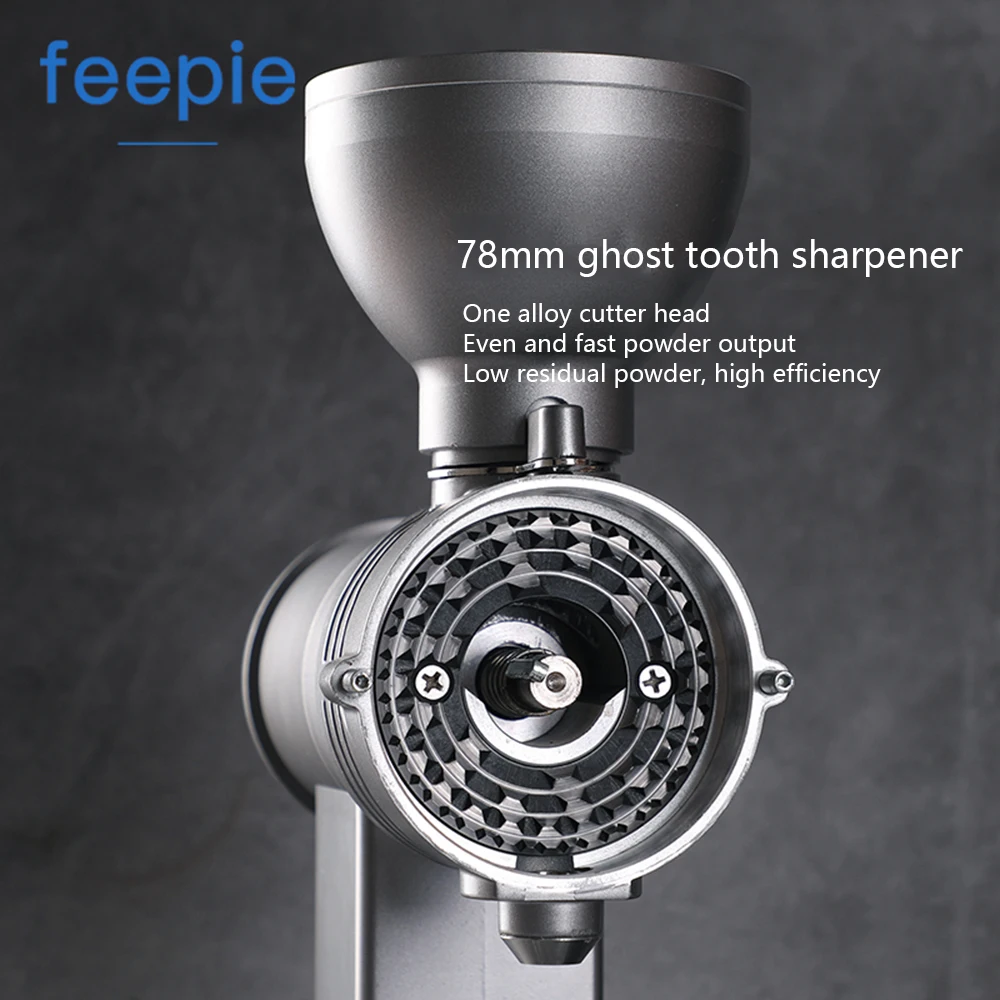 Электрическая кофемолка Feepie автоматическая Бытовая кофеварка с переменной