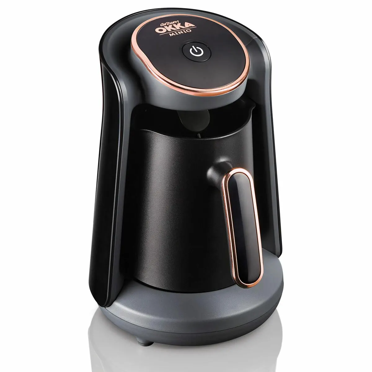 

ARZUM OKKA Minio Original Turkish Coffee Machine 300ml 4 Cup Capacity Sound Alert System Automatic Coffe Maker