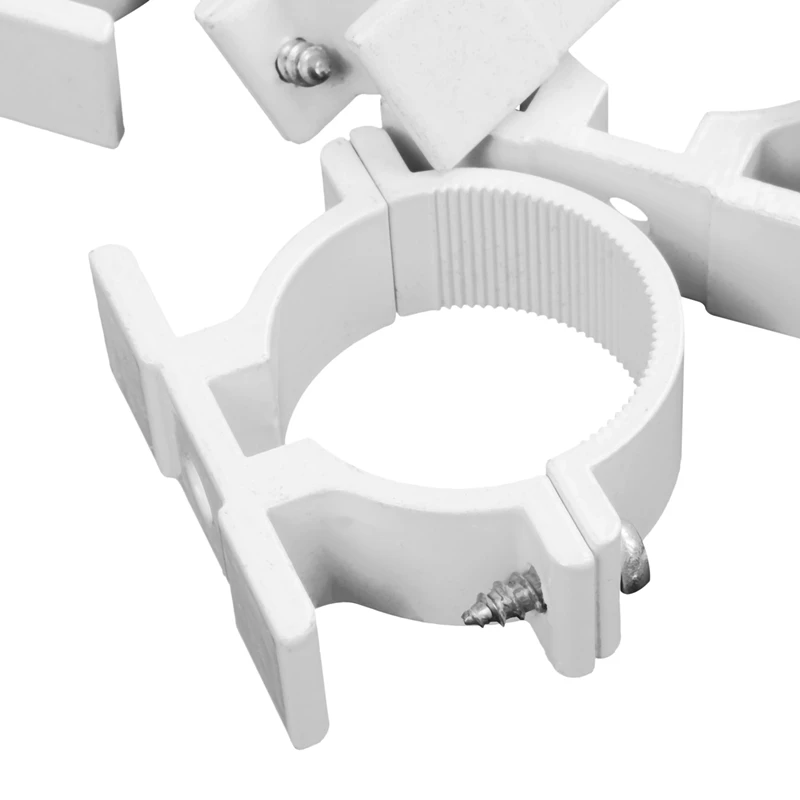 32 мм Диаметр Настенный алюминиевый Скоба Зажим для труб крепежа 5 шт. |