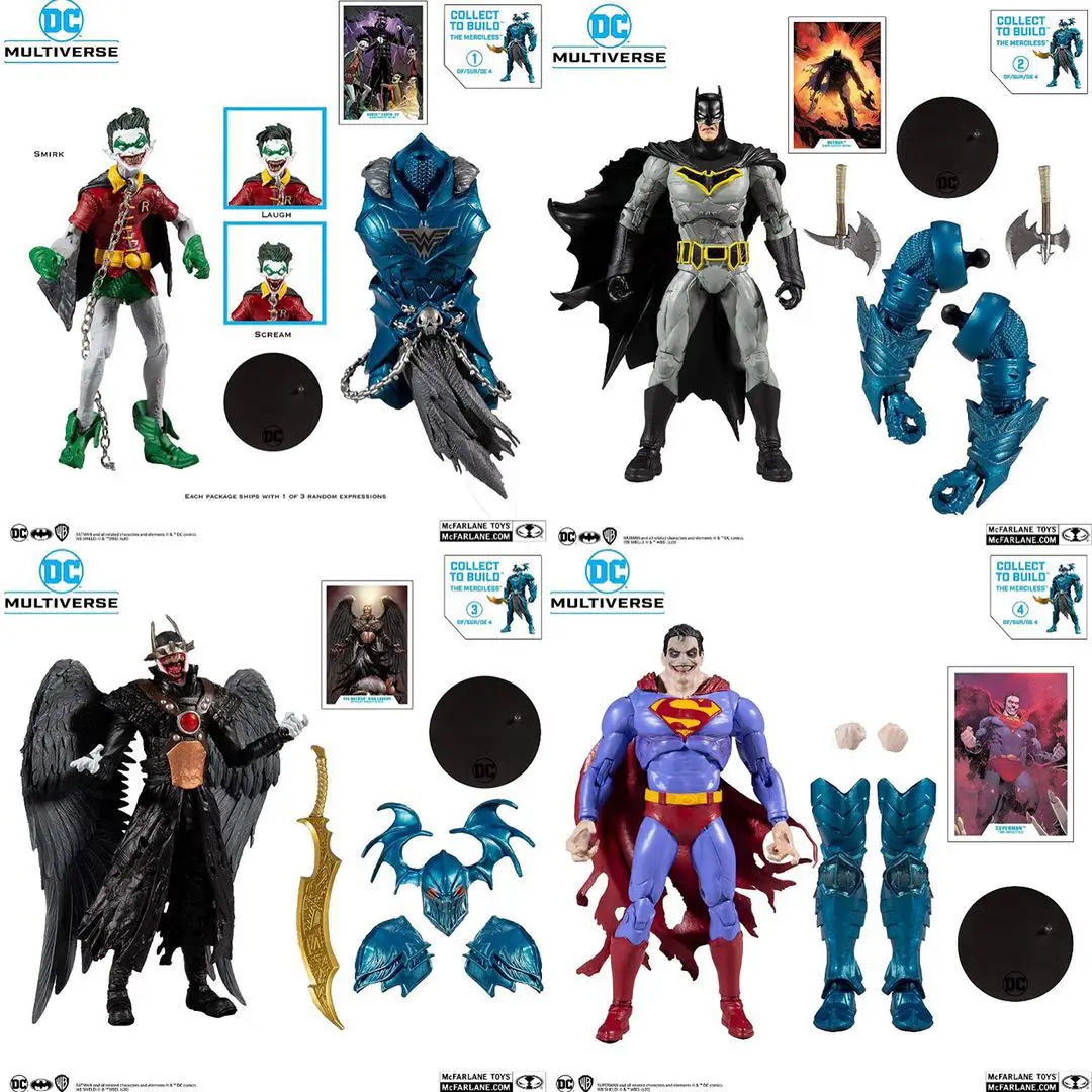 BANDAI McFarlane DC комбинированный человек беспощадный Смеющийся Орел мужской зомби