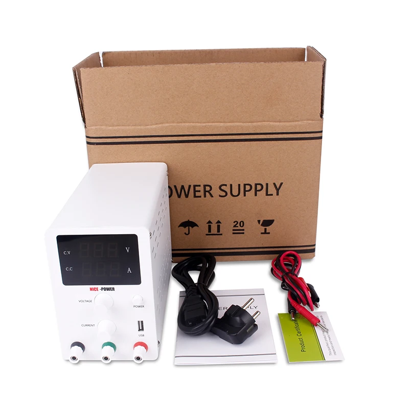 

4 Digital Display DC Lab Power Supply Adjustable 30v 10a Digital Laboratory Switch Power Supplies 60V 120V 3A 5A Bench Source