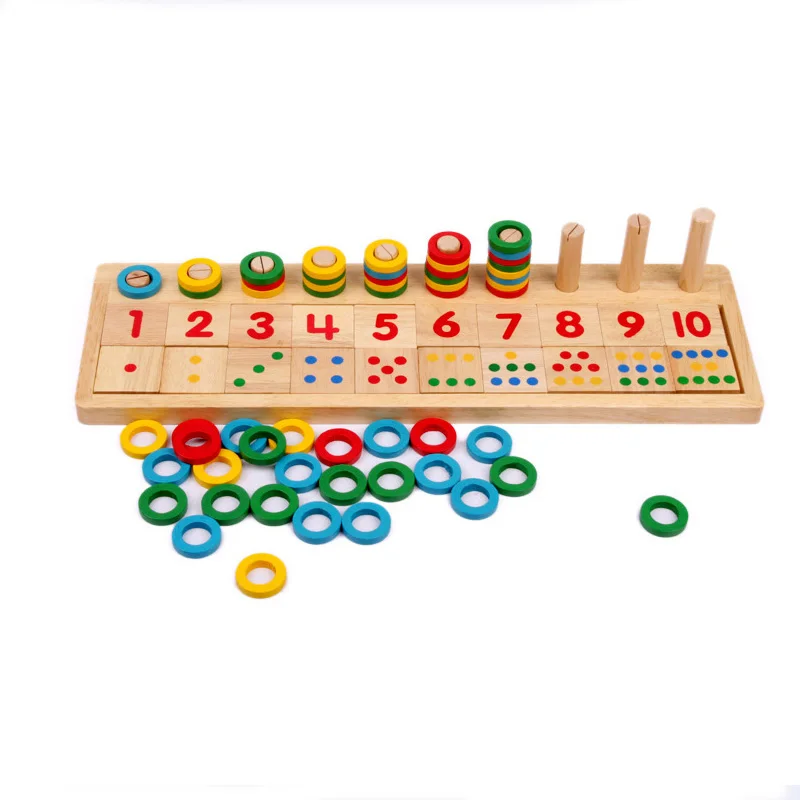 Деревянные игрушки Abacus Soroba для детей обучение по методике Монтессори детские