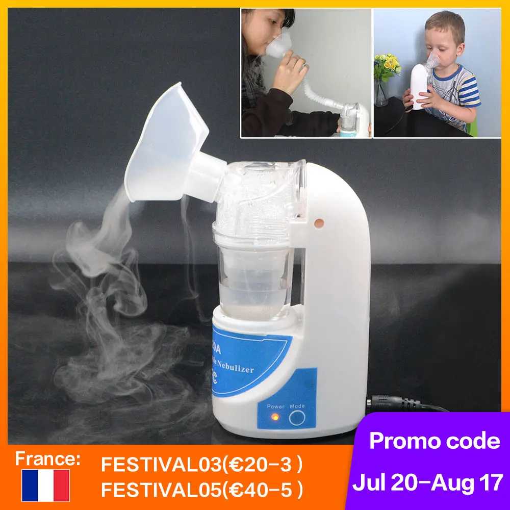 

Домашний Ультразвуковой Ингалятор, компактный и портативный ингалятор, ингалятор от астмы, мини-автоматизатор, для взрослых и детей