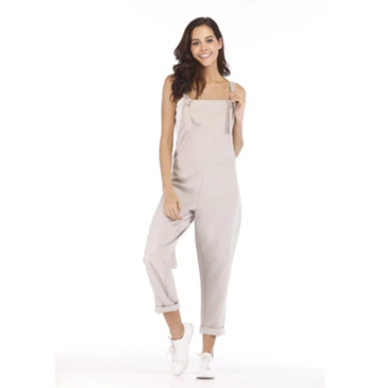 Jumpsuit women Loose plus size cargo pants one-piece strap overalls casual trousers fashion streetwear cute sexy clothings 2021