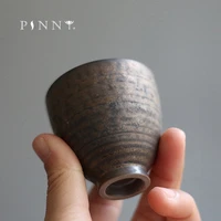 pinny 50ml retro rust glaze teacup chinese kung fu tea cups pigmented hand made tea bowl tea ceremony accessories