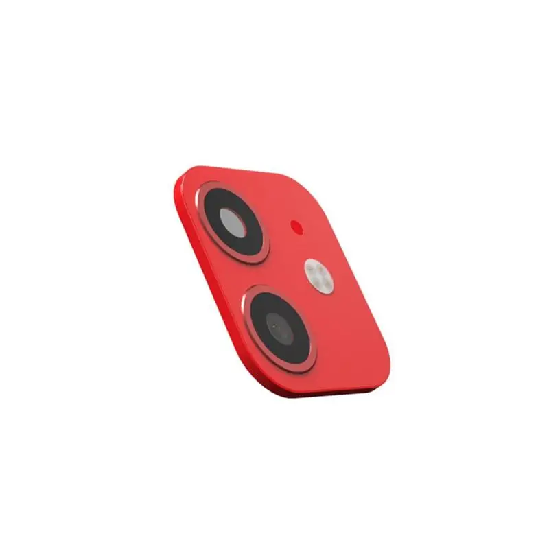Металлическая защитная пленка для объектива камеры iPhone XR 9D Защитная экрана