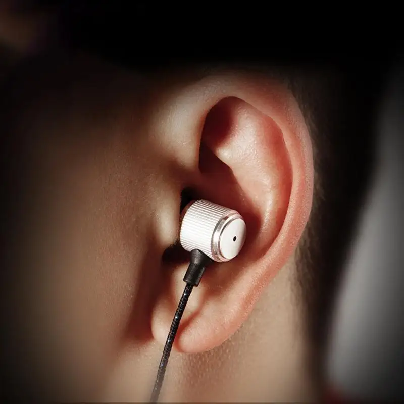 3 5 мм Металлические проводные наушники Сабвуфер Проводная гарнитура HIFI DJ в ухо с