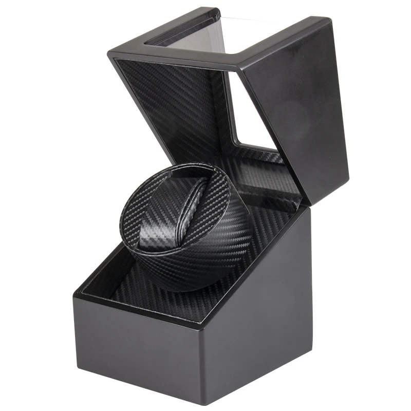 

Automatic Single Paint Watch Winder Board Wood Winding Jewelry Storage Box Automatic Watch Jewelry Box