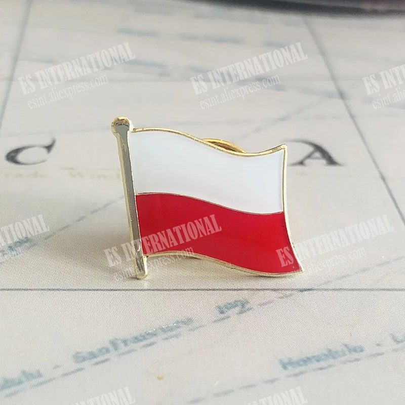 Нашивки с национальным флагом Польши повязка на руку нашивки вышивкой и заколка
