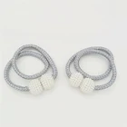 2 шт. жемчужный магнитный зажим для штор держатель для занавесок зажимы для штор подвесная шаровая пряжка зажим для штор аксессуары для домашнего декора