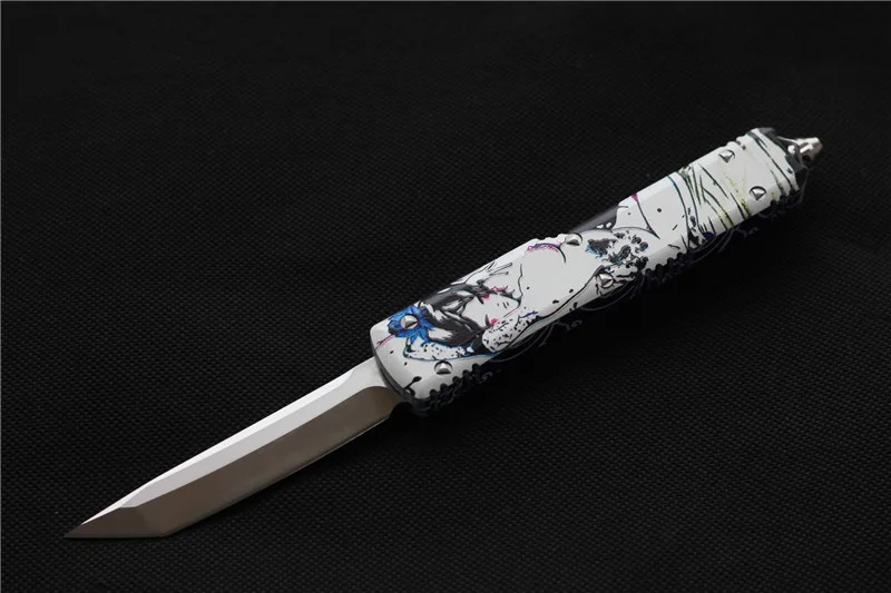 B MK однократный нож D2 Blade 6061-T6 aluminu ручка 60HRC Открытый охотничий нож выживания тактическая коллекция подарок EDC инструмент ganzo - Цвет: B
