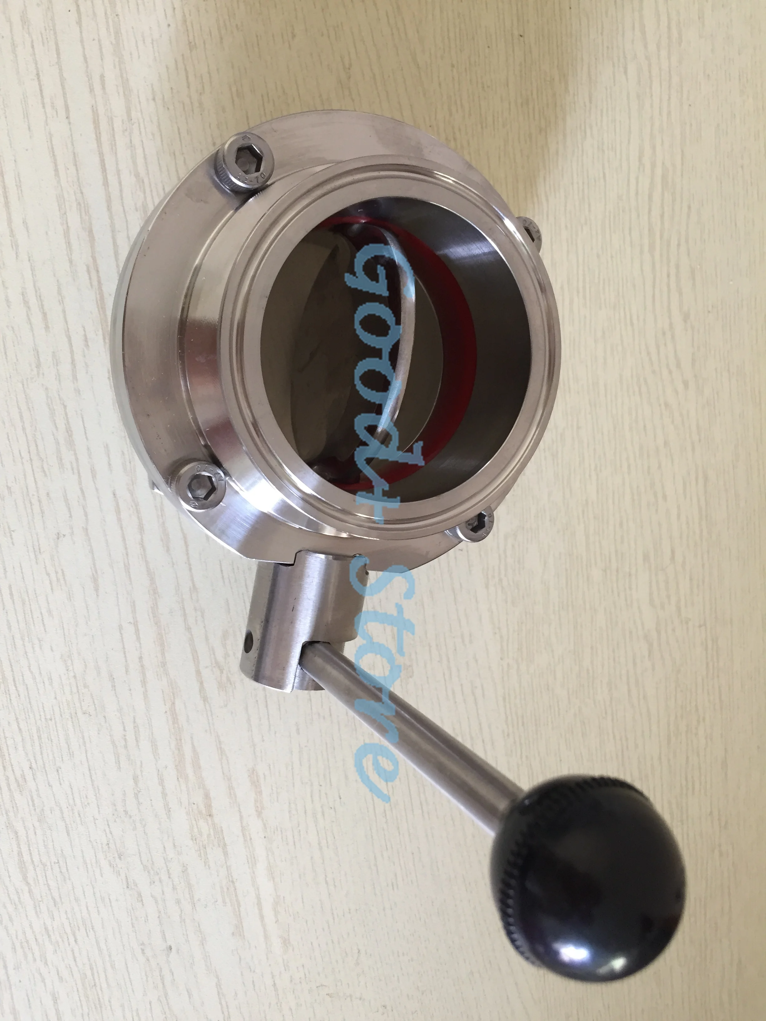 

3/4" 1" 1.5" 2" SS304 Stainless Steel Sanitary Tri Clamp Butterfly Valve