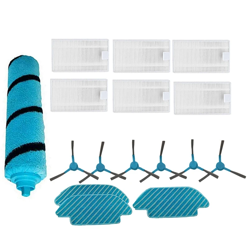 

Replacement Roller Brush Side Brush Mop for Conga 4090 Vacuum Cleaner Robot Sweeper Accessories Vacuum Cleaner Parts