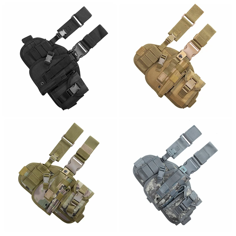 Тактическая кобура для ног Военная охоты быстрая стрельба регулируемые