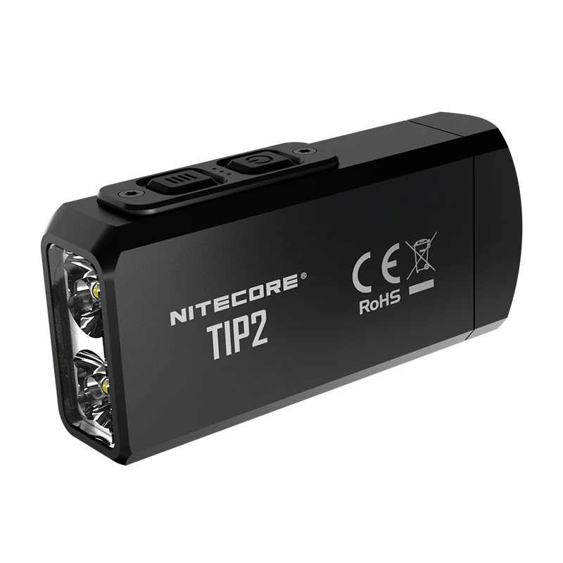 Оригинальный светодиодный мини-фонарик NITECORE TIP2 CREE XP-G3 S3 720 люмен брелок-фонарик с