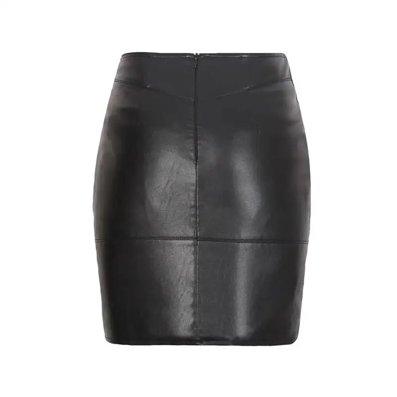 TMODA278 2020 Женская Сексуальная короткая юбка модная женская одежда 2018 черная из