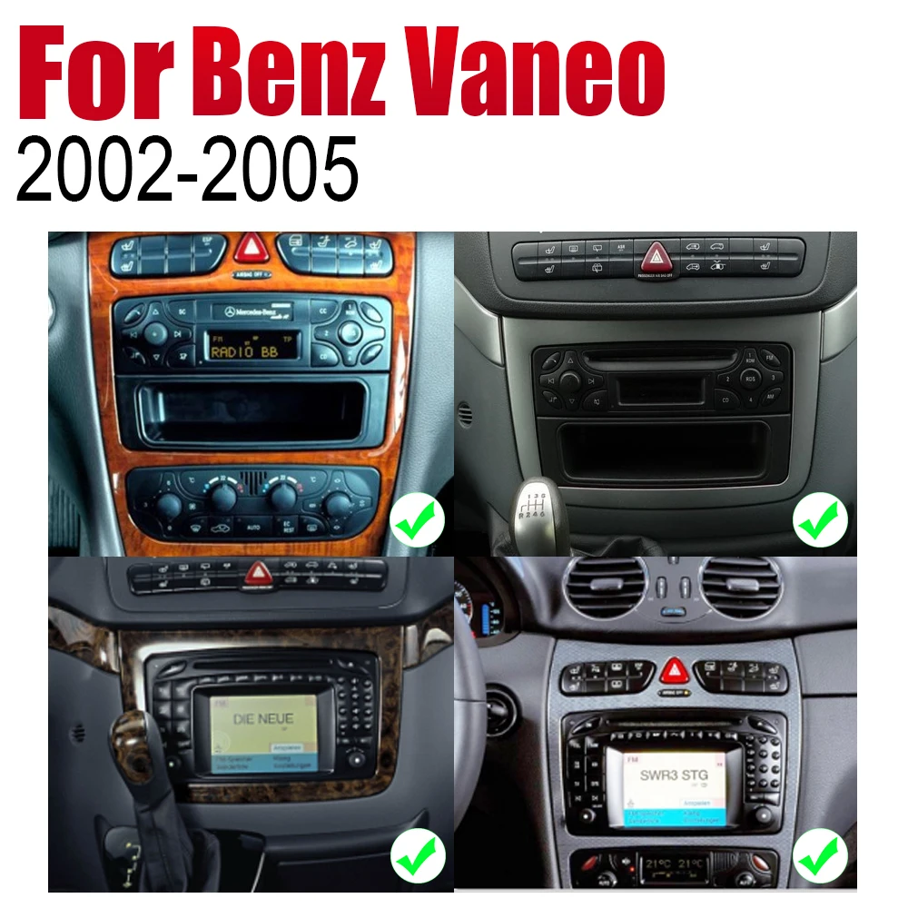 Android автомобильное радио стерео GPS навигация для Mercedes Benz Vaneo 2002 ~ 2005 NTG Bluetooth wifi