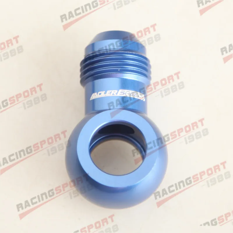 Алюминиевый адаптер Banjos болт AN8 AN 8 до 14 5 мм тормозной фитинг AD64010 синий|an fittings|fitting