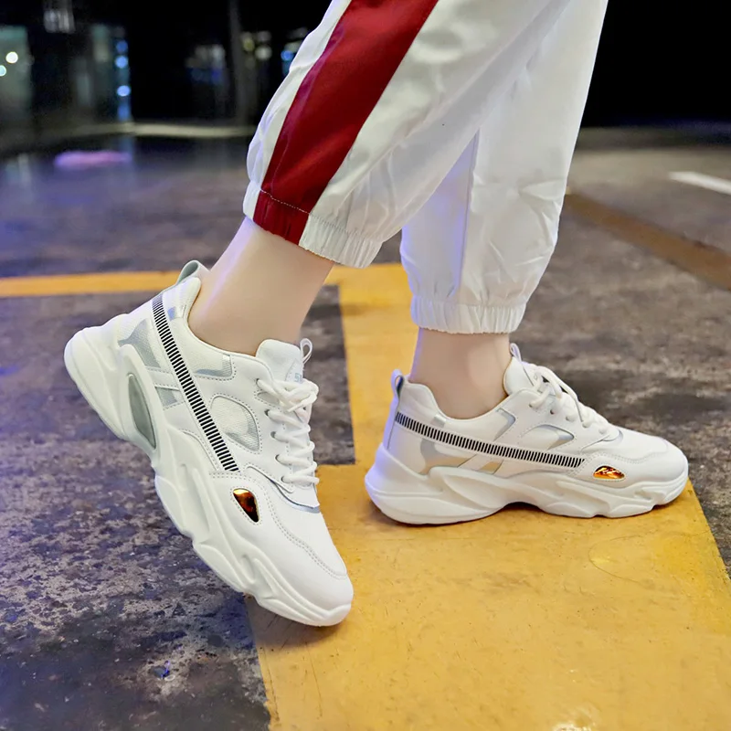 

2021 spring and autumn Korean version of old shoes ladies all-match casual fashion sneakers