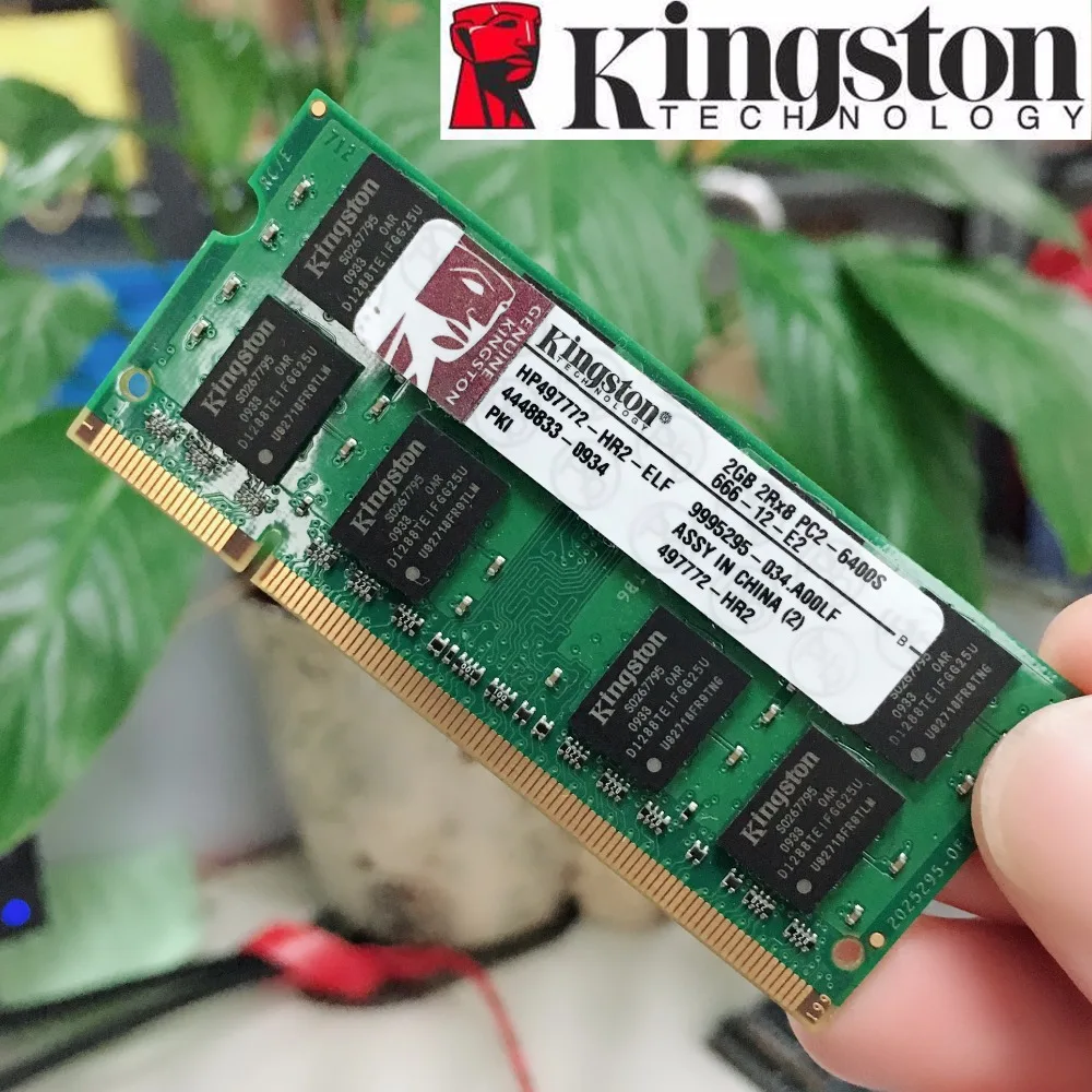 Оперативная память Kingston для ноутбука 2 ГБ 2G PC2 5300S 6400S 5300 6400 667 800 МГц ECC | Компьютеры и