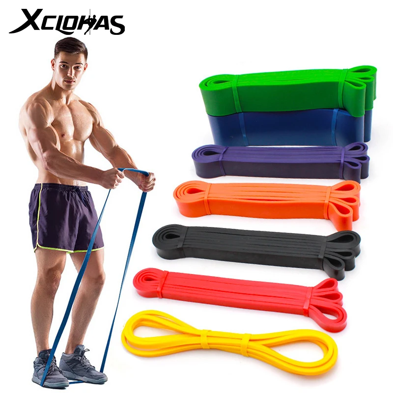 

XC LOHAS Resistance Band Exercise Elastic Band Workout Ruber Loop Strength Pilates Fitness Equipment Training Expander Unisex