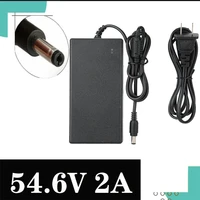 54 6v 2a li ion battery charger for 48v 13s li ion battery dc socketconnector charger