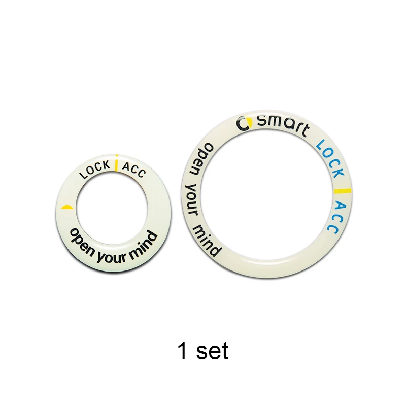 Светящиеся наклейки на устройство зажигания автомобиля эпоксидные Переводные