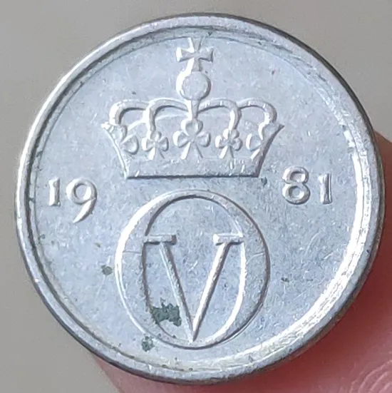 Норвегия 100% настоящая памятная монета 15 мм оригинальная коллекция - купить по
