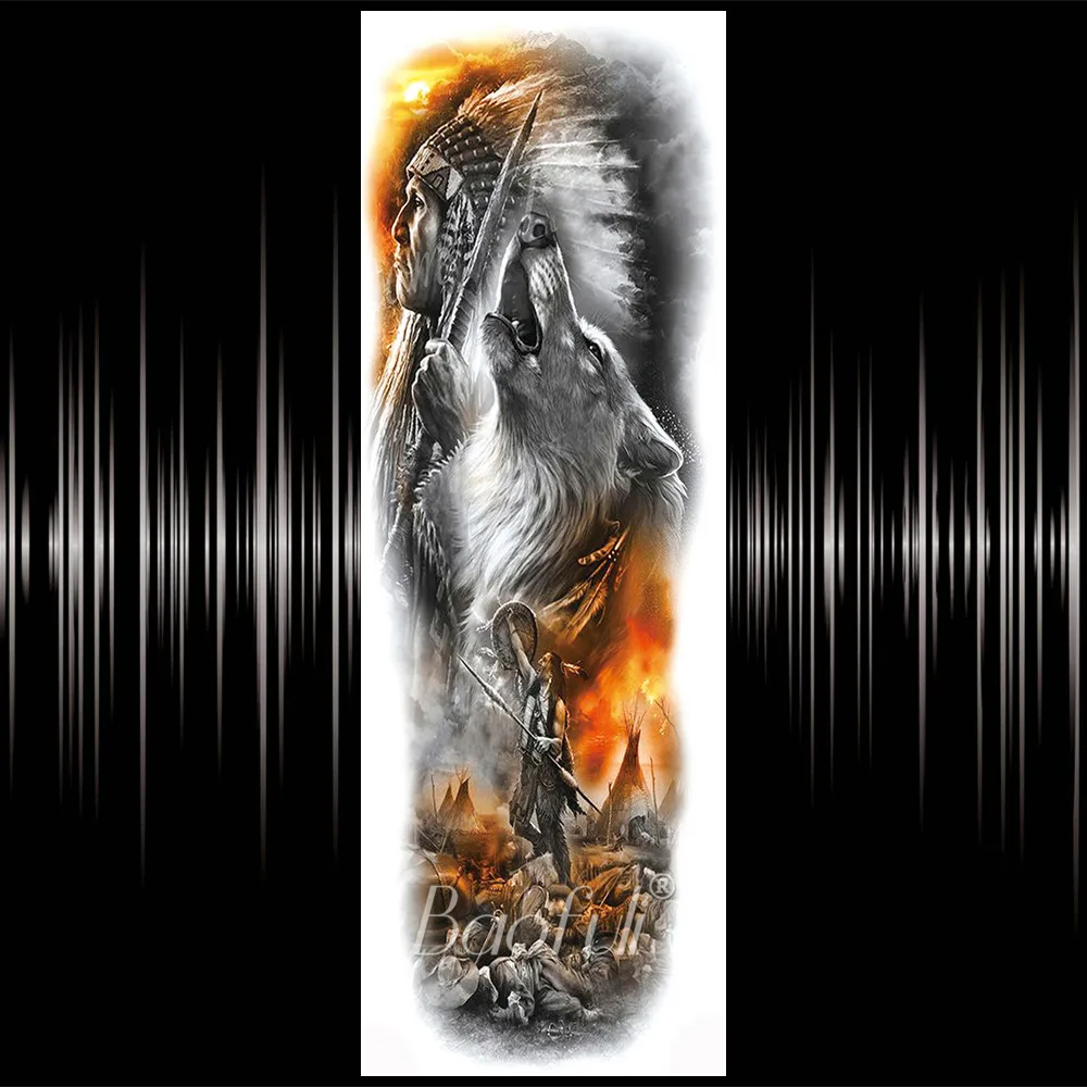 Временные татуировки для мужчин и женщин наклейки на все тело с рисунком совы