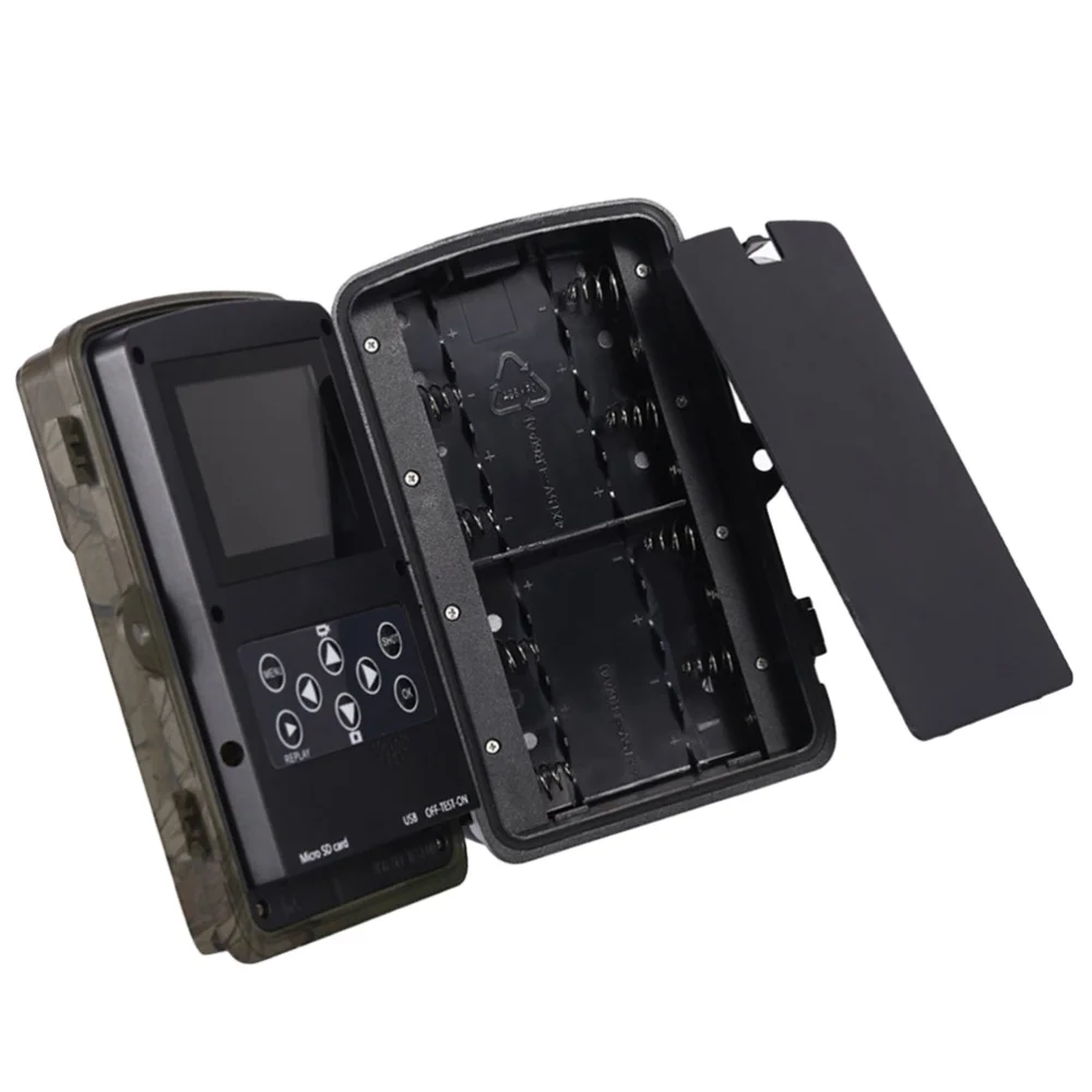 

1080P 16MP Camera 42 IR LEDs Infrared Night Vision Scouting Camera IP65 Waterproof 0.3s Trigger Outdoor Camcorde