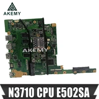 akemy with n3710 cpu 8gbram e502sa e402sa laptop motherboard for asus e502s e502sa e402s e402sa motherboard