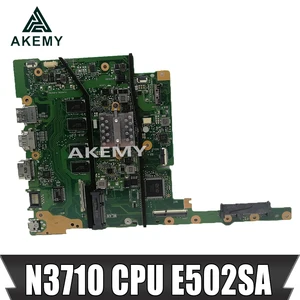 akemy with n3710 cpu 8gbram e502sa e402sa laptop motherboard for asus e502s e502sa e402s e402sa motherboard free global shipping
