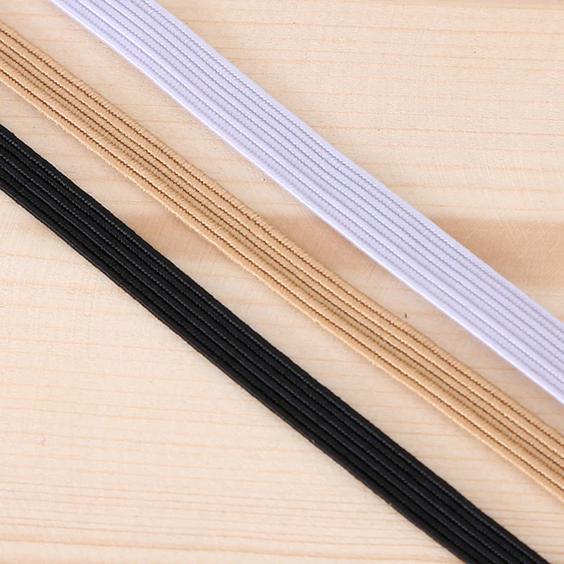 Эластичная лента s белая и черная толстая эластичная Сменная обувь из полиэстера