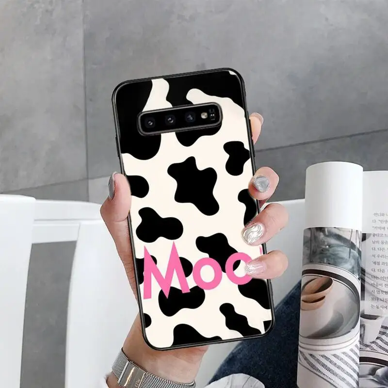 

Cow Pattern Phone Case For Samsung Galaxy S7 S8 S9 S10 S10e S20 s21 s30 plus lite Ultra 5g