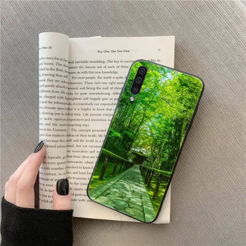 

Travel landscape road mountain Phone Case For Samsung galaxy S 9 10 20 A 10 21 30 31 40 50 51 71 s note 20 j 4 2018 plus