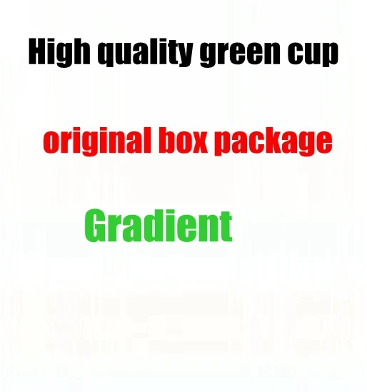 

450ml GREEN CUP Gradient theresa