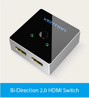 Vention Переходник HDMI разветвитель 3X1 HDMI коммутатор 3 в 1 выход для xbox 360 PS4/PS3 Smart Android HDTV 4K* 2K HD HDMI коммутатор