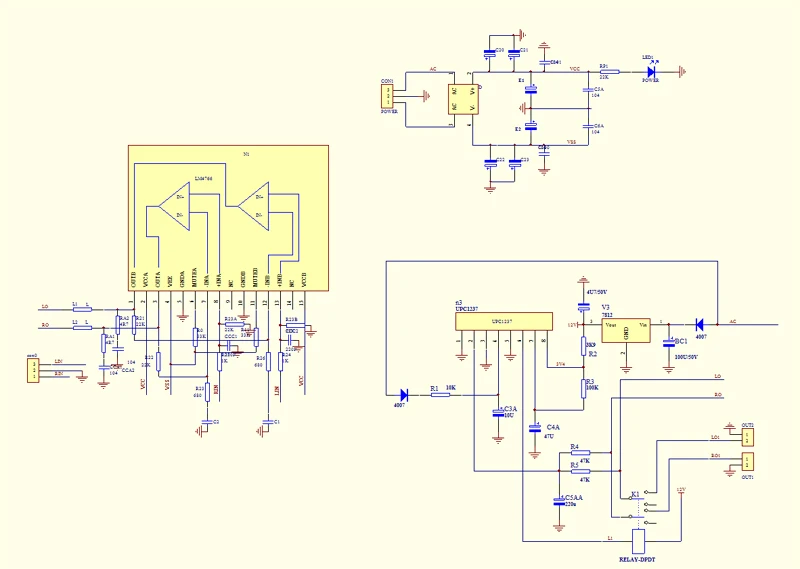 Плата усилителя мощности Weiliang L1 LM1876 комплект платы из роскошного материала с