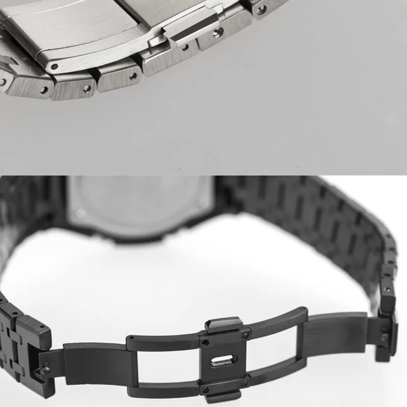 Металлический ремешок GA2100 для часов CasiOak 3-го поколения GA2110 Casio G-Shock из нержавеющей