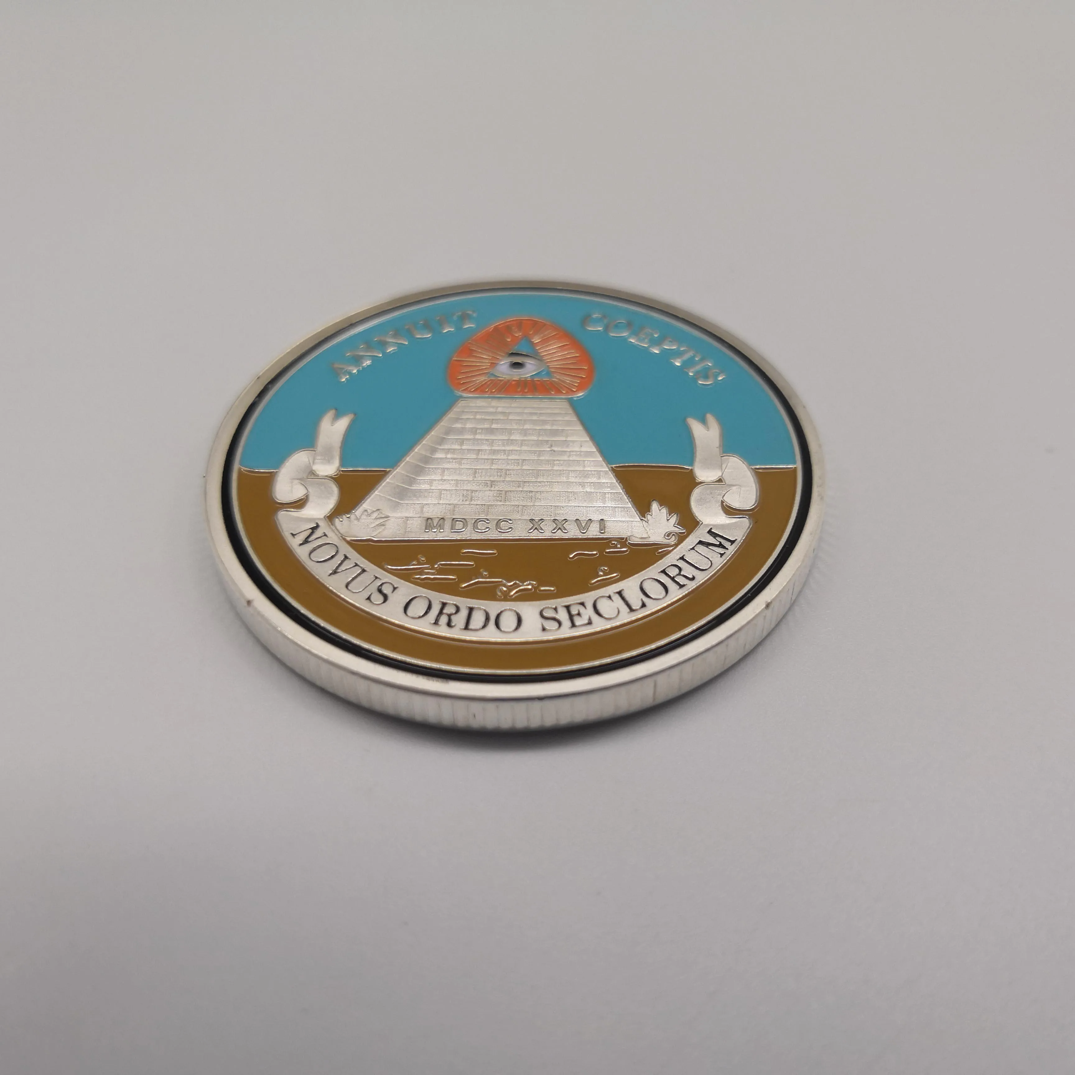 Мировая масонская Серебряная монета братья культурная вера Памятная Коллекция