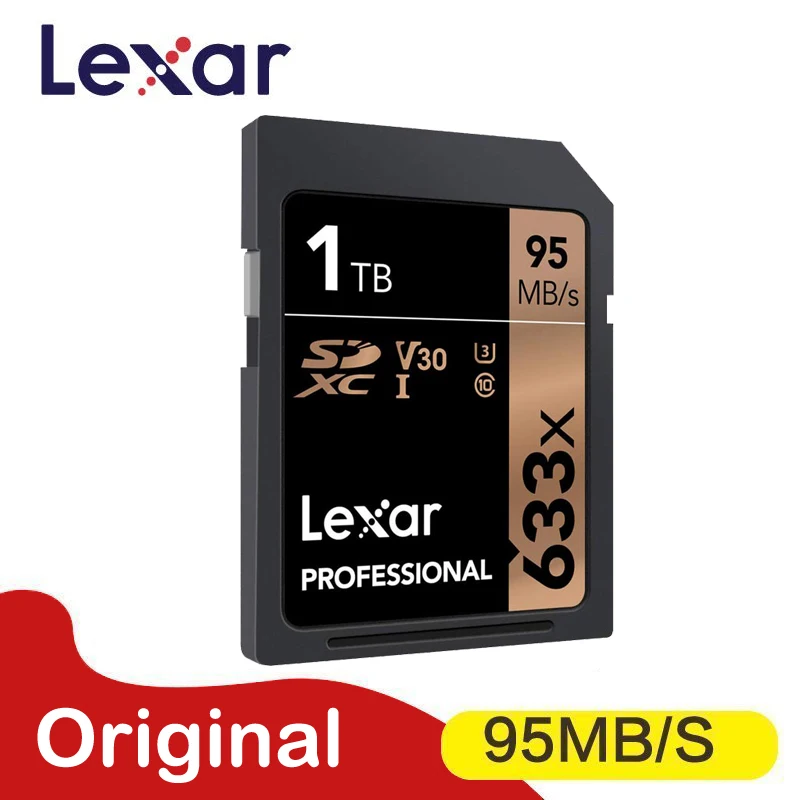 Lexar флешка флешки sd-карта картао де memoria SDXC 1 ТБ 95 м/с карт sd карты U3 памяти Class 10 для