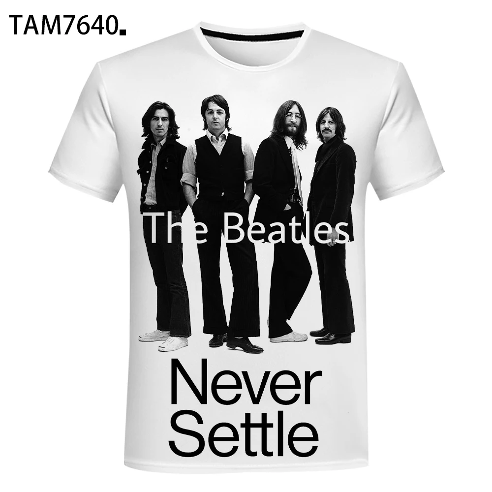 Футболка мужская летняя с коротким рукавом в стиле британской рок-группы |