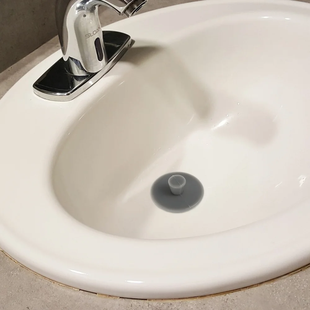 

2pcs Silicone Floor Drain Plugs Bathtub Plugs Bathroom Sink Drain Plugs