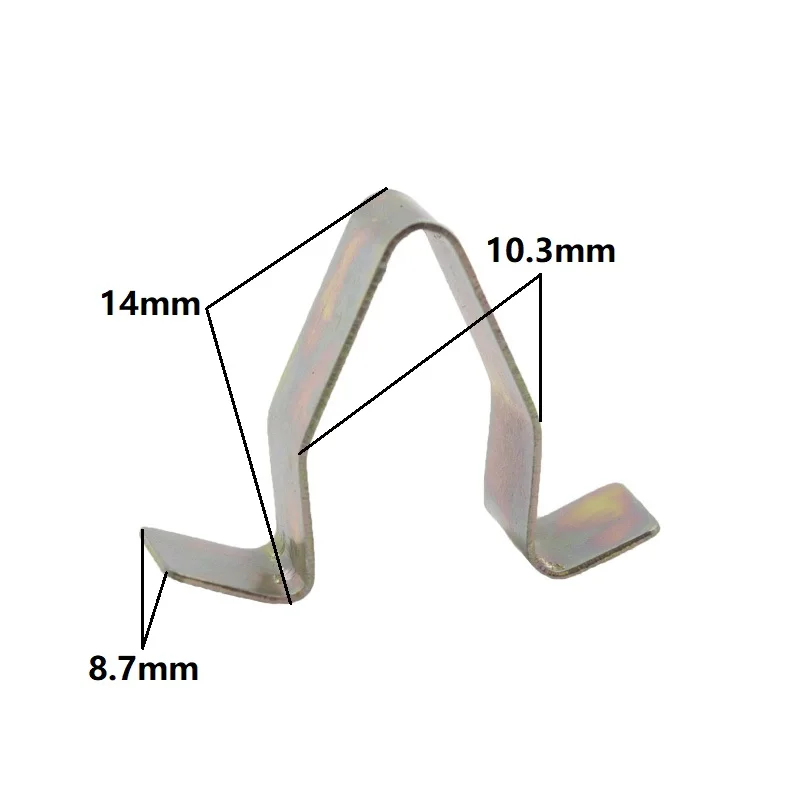 100 шт. автомобильные Радиоприемники обшивка приборной панели металлический