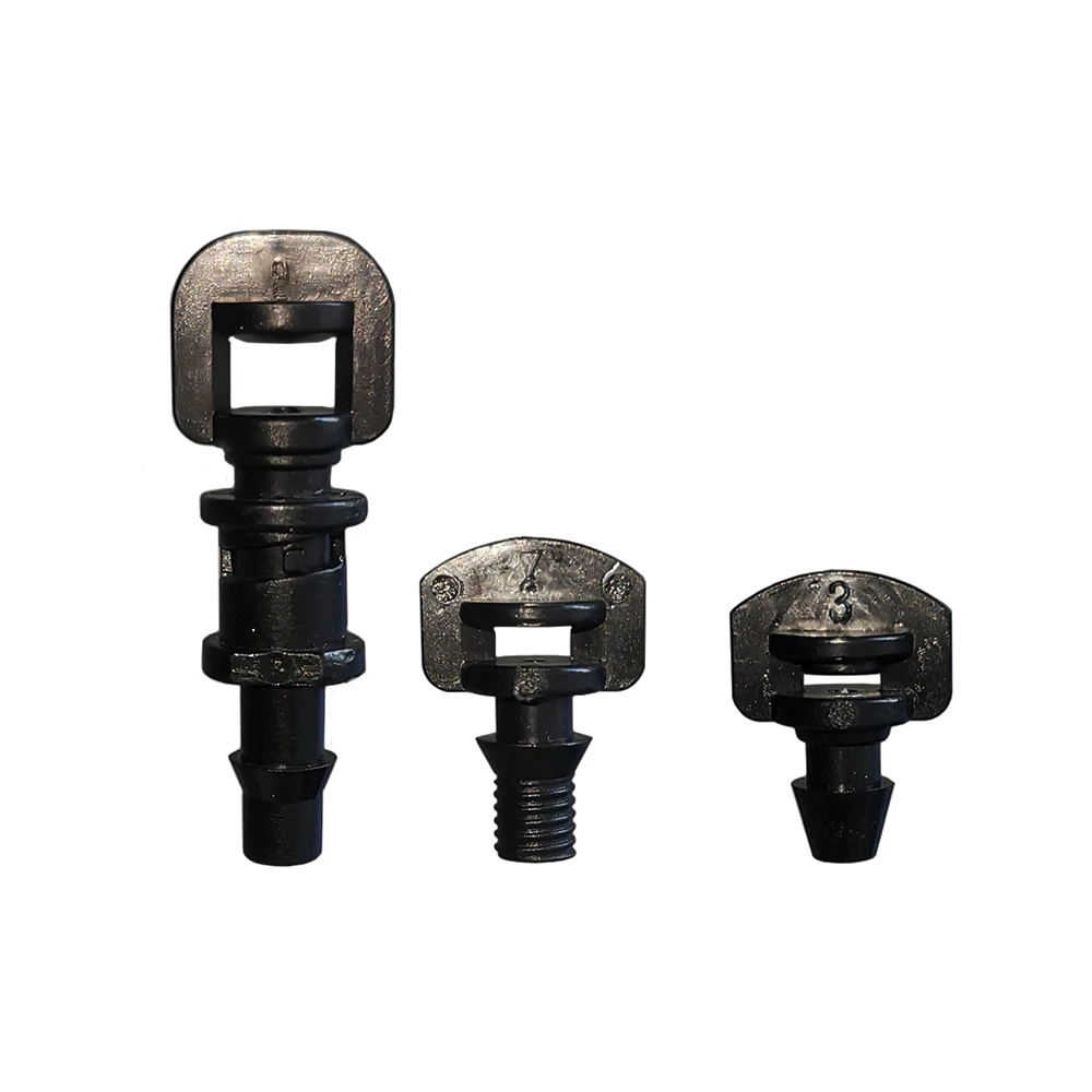 

300Pcs 360 Degree Refraction Atomizing Micro Nozzle Agricultural Greenhouse Garden Irrigation Cooling System Misting Sprayer