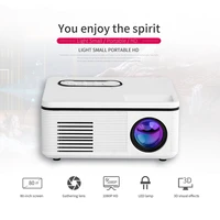 full hd 1080p av dhmi tf usb home media player long switch life easy use projector led mini projector supports